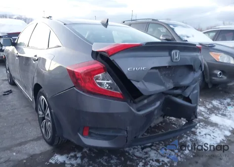 2017 Honda Civic Ex-L из США, поврежденный, VIN 2HGFC1F79HH649378